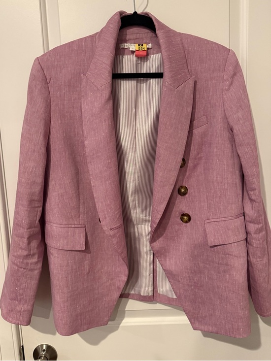 Veronica Beard Jackets & Blazers - Veronica Beard Lilac Double-Breasted Blazer
